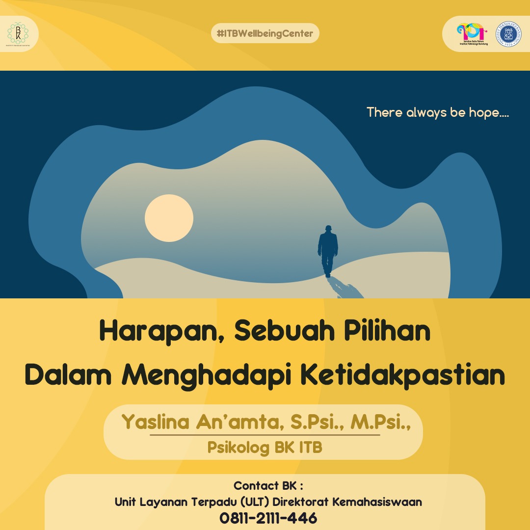Harapan, Sebuah Pilihan Dalam Menghadapi Ketidakpastian