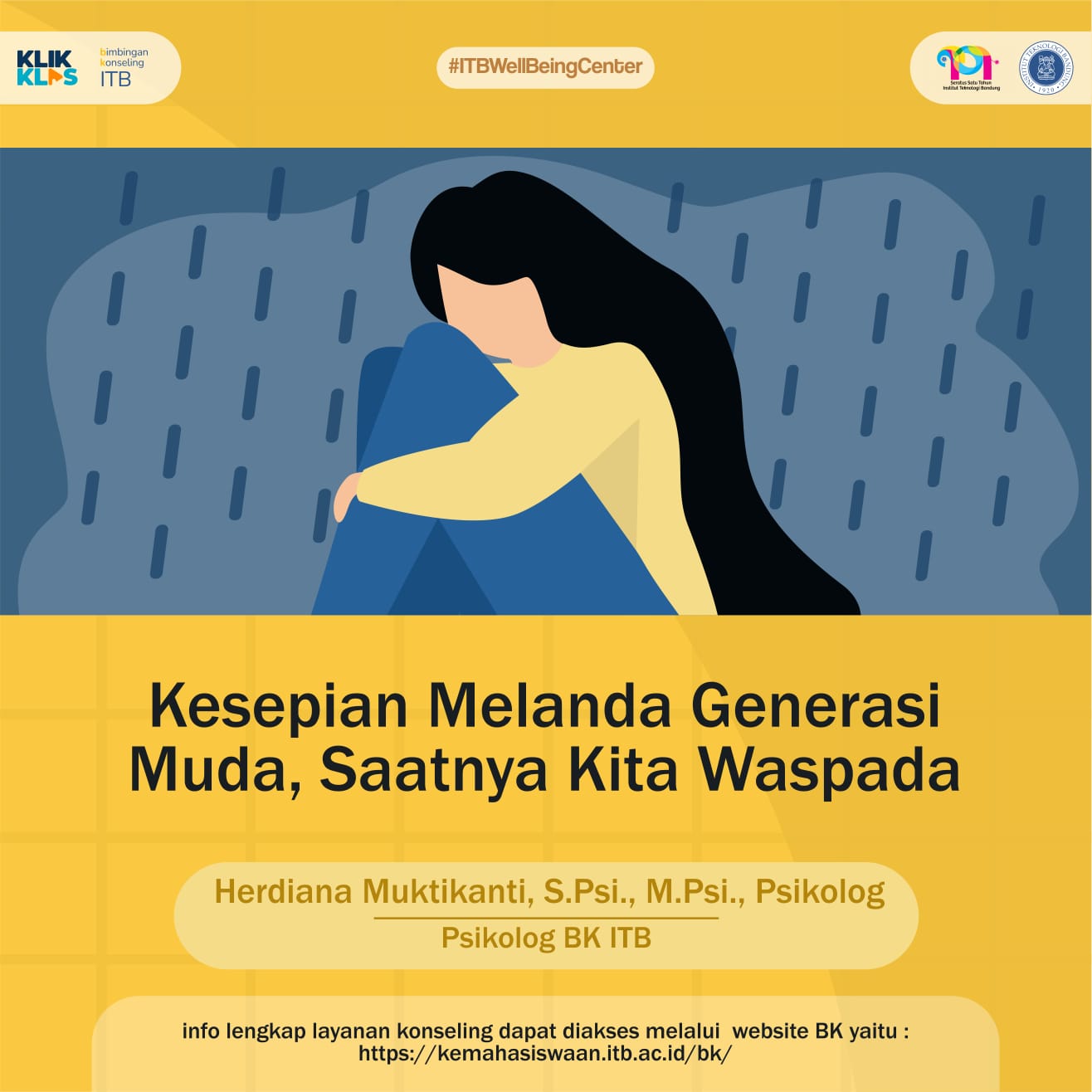 KESEPIAN MELANDA GENERASI MUDA, SAATNYA KITA WASPADA.