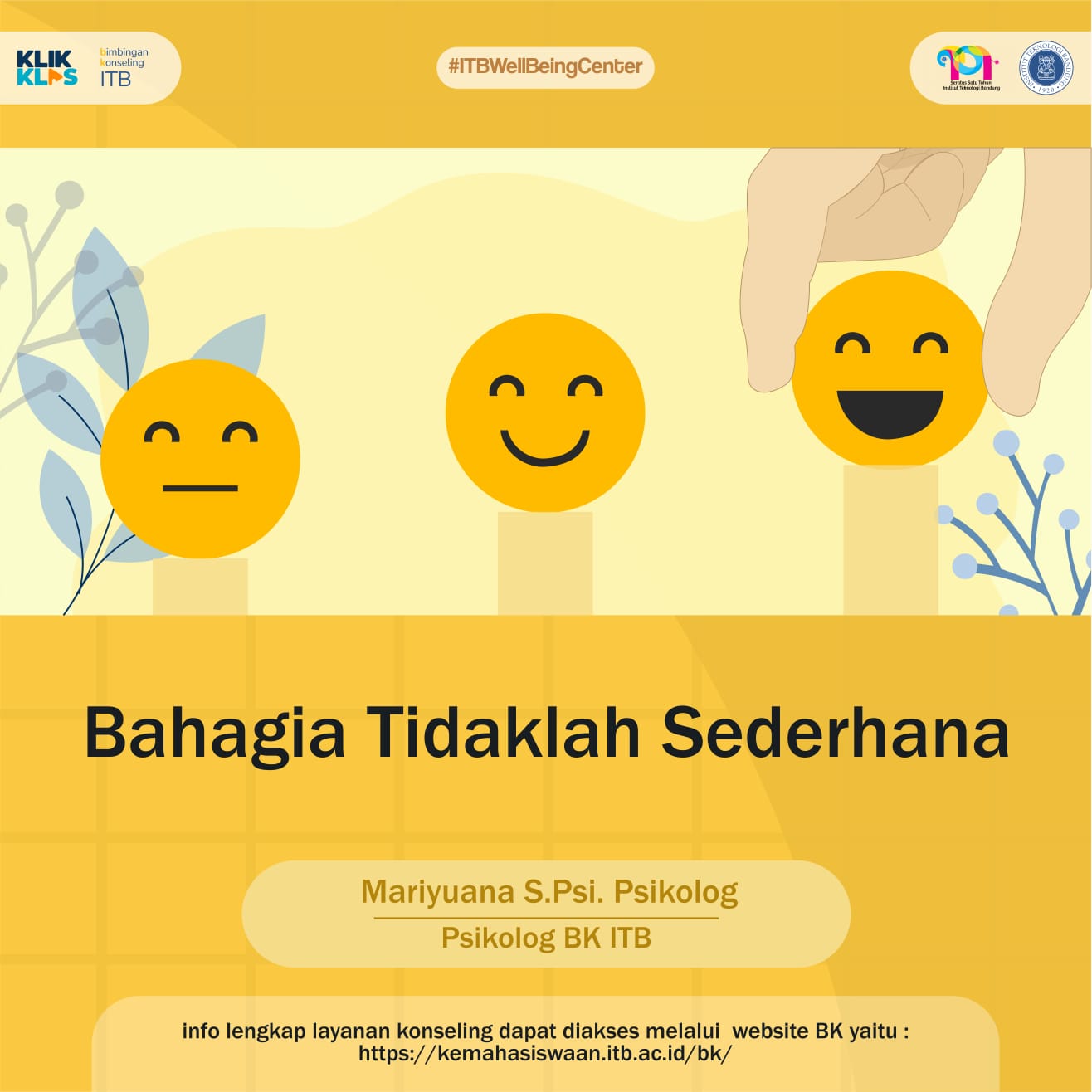 Bahagia Tidaklah Sederhana
