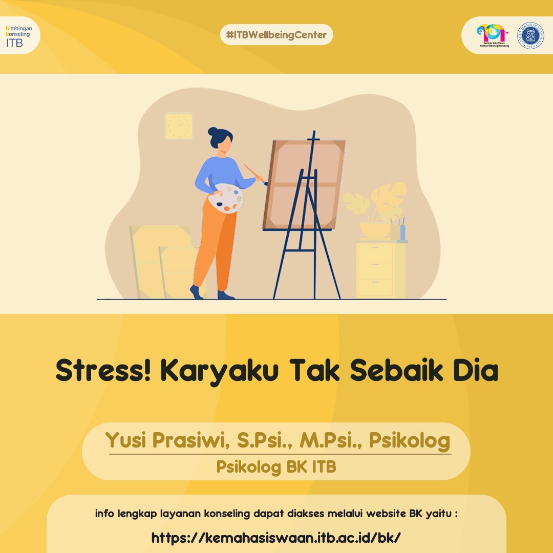 STRESS! KARYAKU TAK SEBAIK DIA